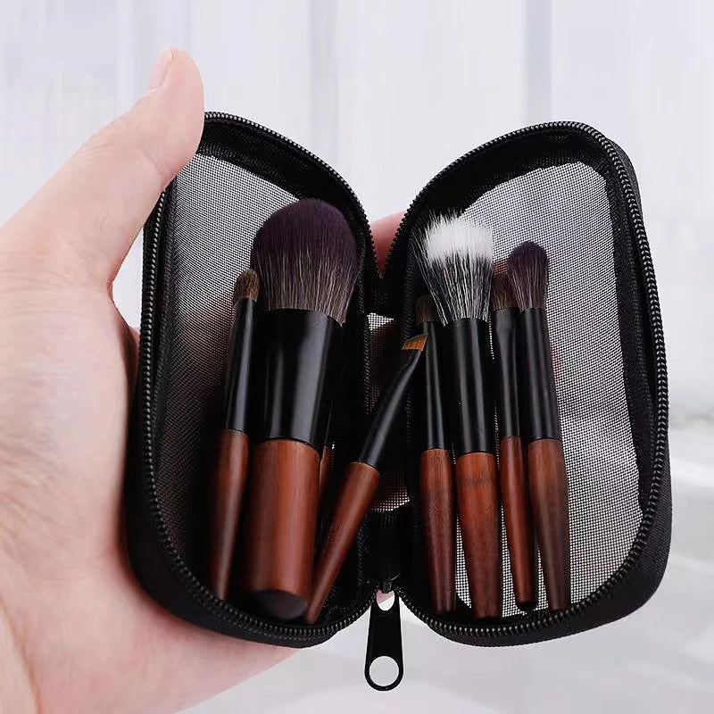 Kit Mini Pincéis de Maquiagem - Makeup Brushes