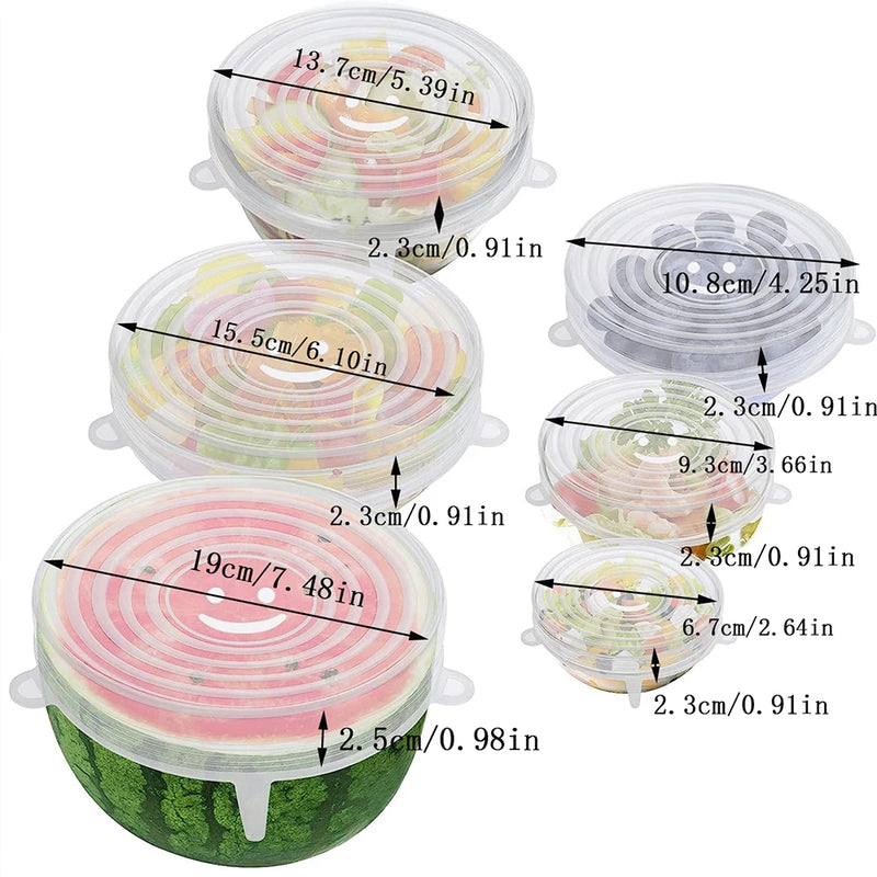 Kit Tamapa de Silicone Elastic Universal